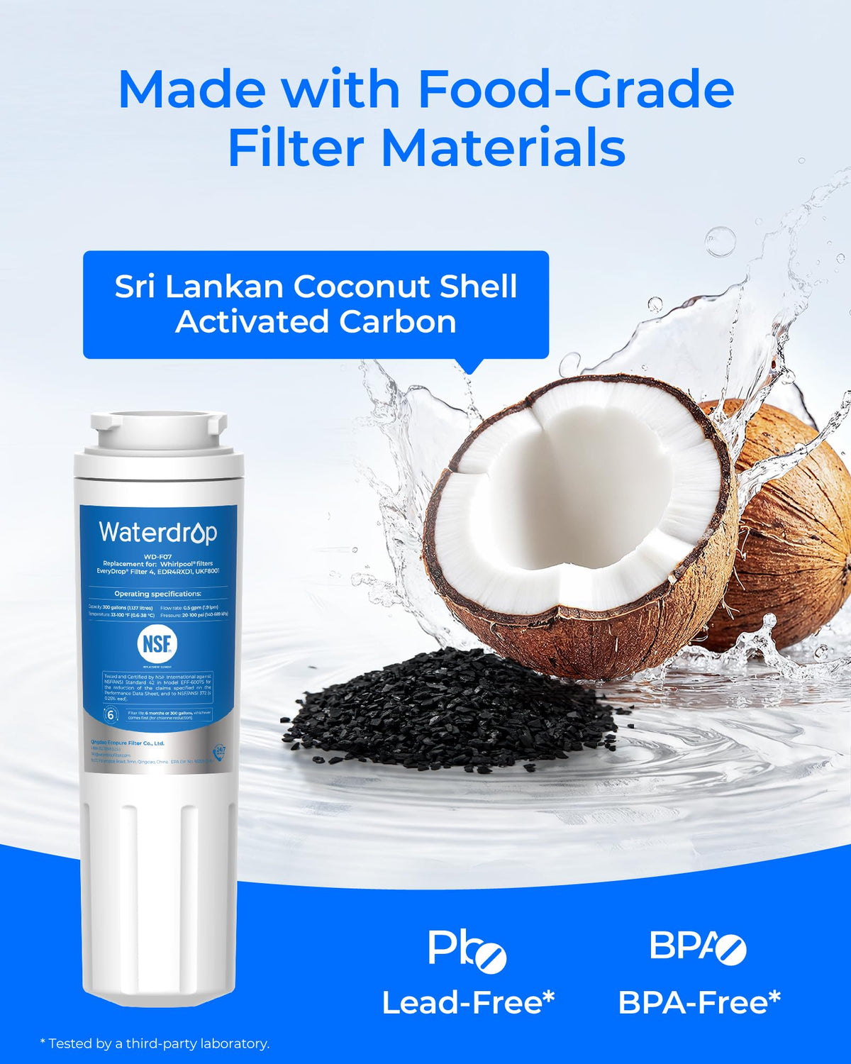 EDR4RXD1 Water Filter Replacement for EveryDrop Filter 4