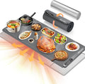 Warming Mat For Food Extra Large 36"x16" 580W Food Warming Mat Buffet Servers and Warmers,Chafing Dishes for Buffet 6