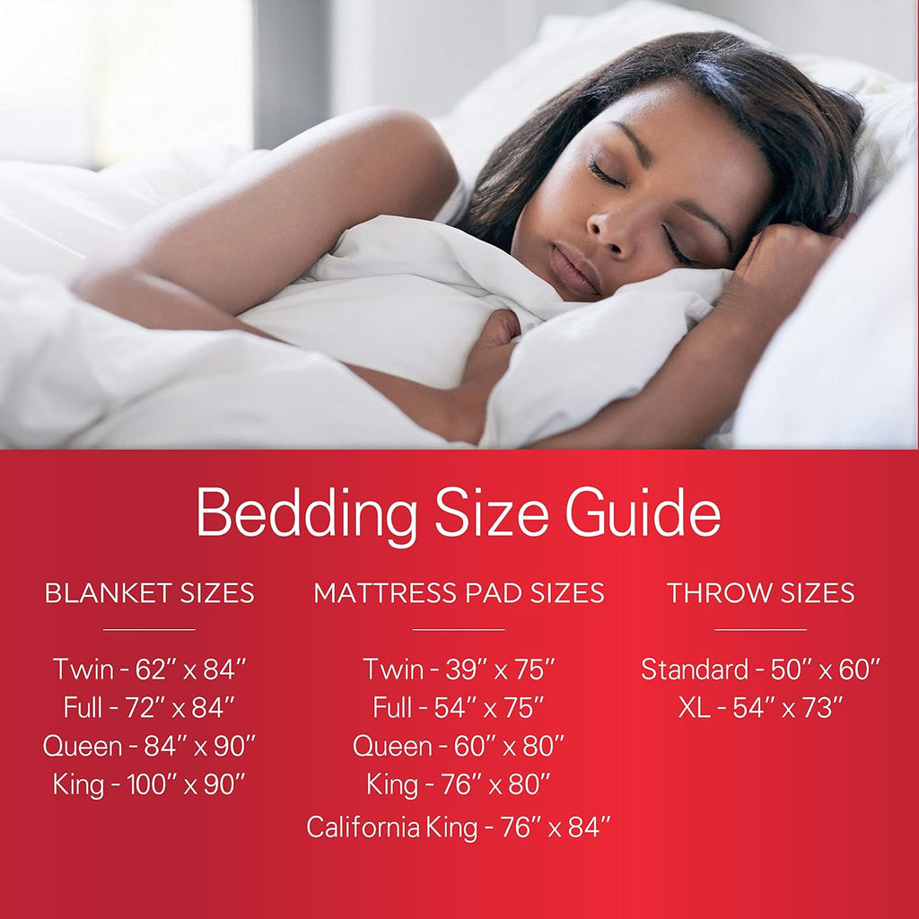 Heated Throw Blanket | LoftTec, 3 Heat Settings, Sand - TSL8TS-R783-31A00