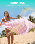 Travel Vacation Essentials Turkish Beach Towel Bath Towels Quick Dry Sand Free Oversized Bath Pool Swim Extra Large