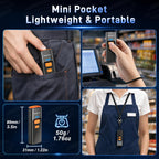 3-in-1 Bluetooth & 2.4G & USB Wire Mini Barcode Scanner with Charging Dock