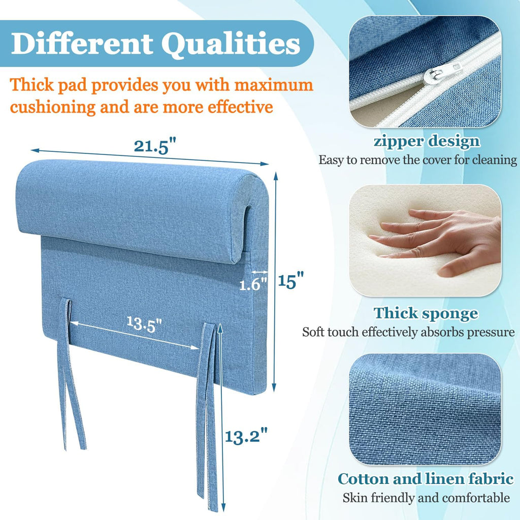 Hospital Bed Rail Covers Padded Foam Bed Rail Bumper Padding Elderly Adults Bedside Fall Protector Pads Seniors