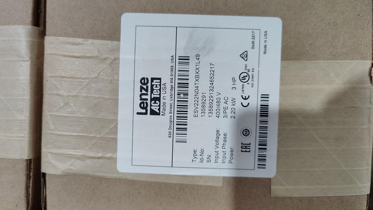 ESV222N04TXB AC Tech SMVector VFD Variable Frequency Drive 480V 3Hp 3Ph