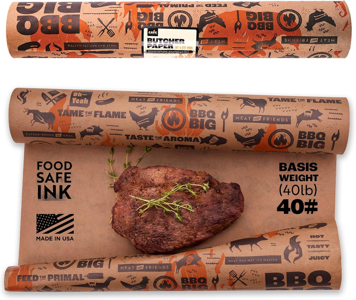 Basting Brush Brown Butcher Paper Roll for Smoker