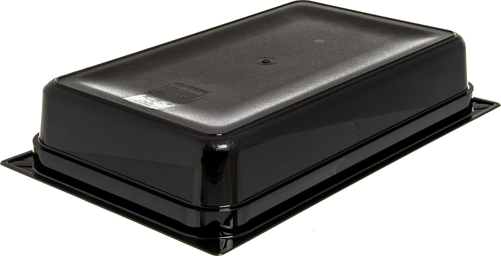 10201B03 StorPlus Full Size Food Pan, Polycarbonate, 4" Deep, Black