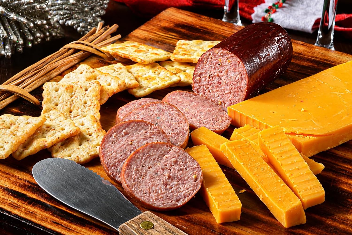 Summer Sausage Casings | Fibrous Mahogany Sausage Casings