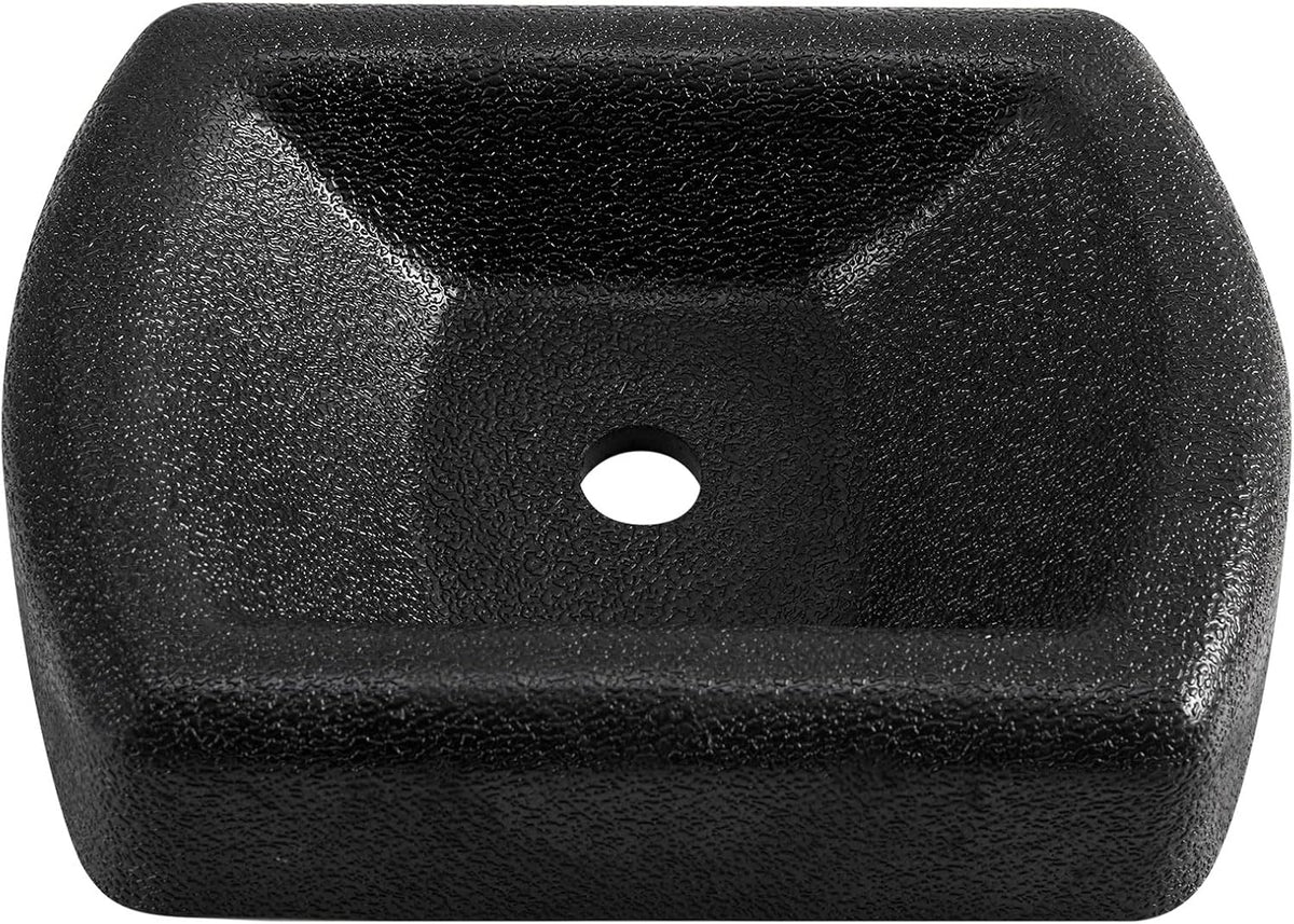 Jack Wheel Chock, Reinforced Rubber Jack Caster Wheel Dock for Caravans and Trailers