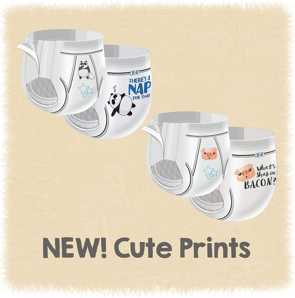 Cutie Training Pants, Male, 92 ct