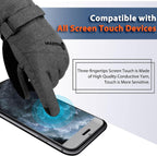 Women's Waterproof Touchscreen Ski Gloves