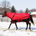 Winter Horse Blanket 1200D, Turnout Blanket Rug with Belly Wrap Horse Coat Equine Blanket Medium Weight with 220G