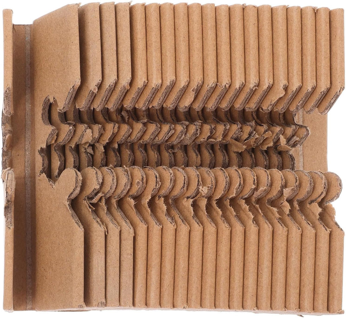 Cardboard Packaging Edge Protectors 50pcs L-shaped Guards for Boxes