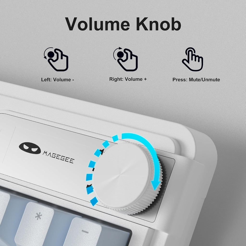 V990 Creamy Wireless Keyboard and Mouse Combo, 99 Keys RGB Backlit Rechargeable Quiet Gaming Keyboard, Adjustable