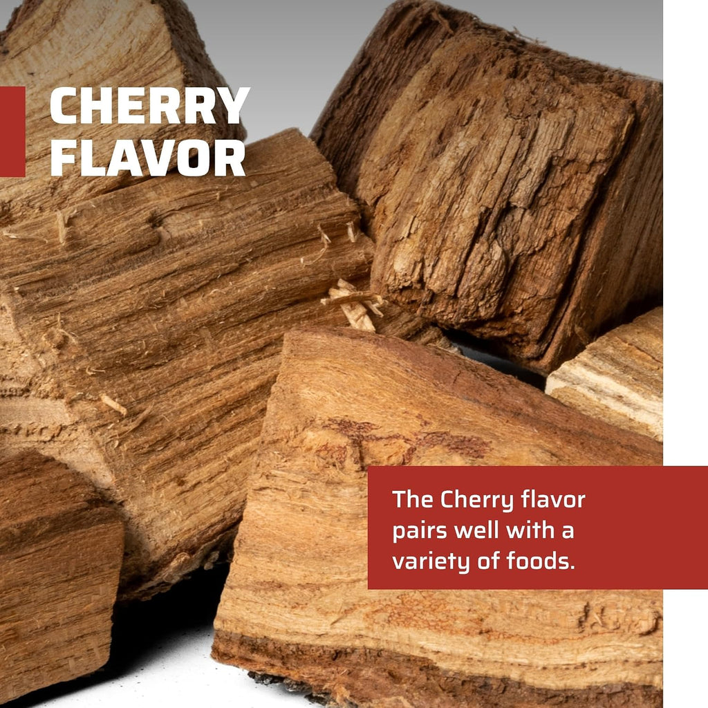 Premium Hardwood Chunks - Wood Chunks for Smoking & Outdoor Grilling - Compatible with Pellet Grills, Smokers &