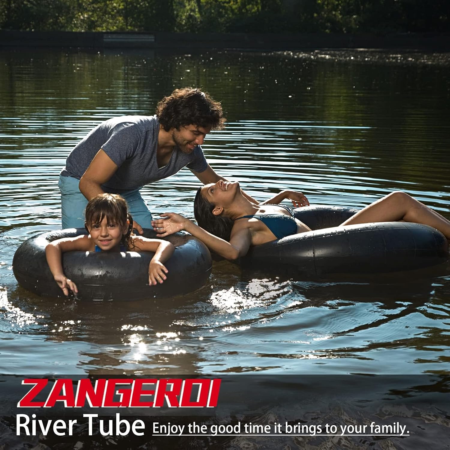 River Tube for Floating Heavy Duty Rubber Snow Tube | River Tube, Sledding Float | Pool Closing Inner Tube | Truck