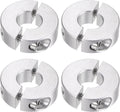 HARFINGTON 4pcs Double Split Shaft Collar for 12mm Shaft, 30mm OD, 10mm W