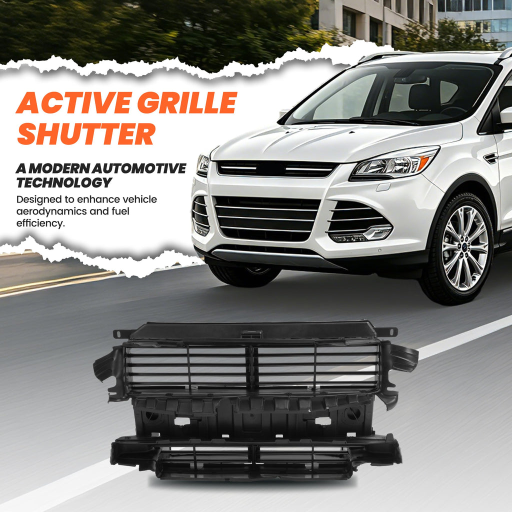 BALOCEO Radiator Shutter Compatible with 2013-2016 Escape w/o Actuator