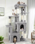 Cat Tower for Indoor Cats, Heavy Duty Cat Trees for Large Cats Adult Big Cats Maine Coon Cat Tree Tower with