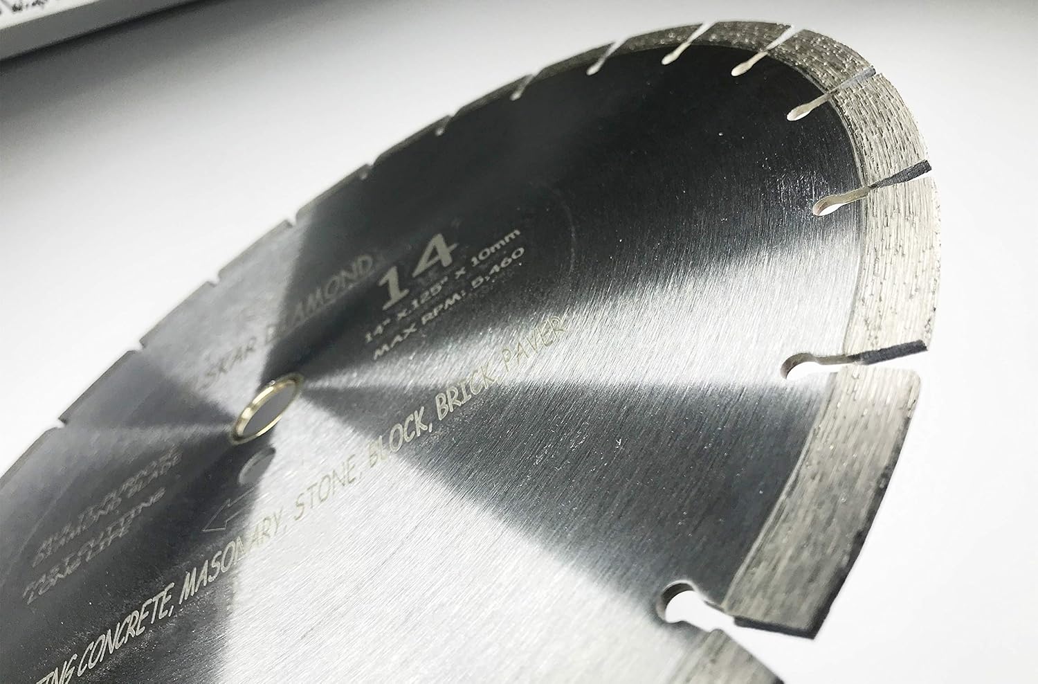 14 inch ALSKAR DIAMOND Dry or Wet Cutting General Purpose Power Saw Segmented Diamond Blades for Concrete Stone Brick
