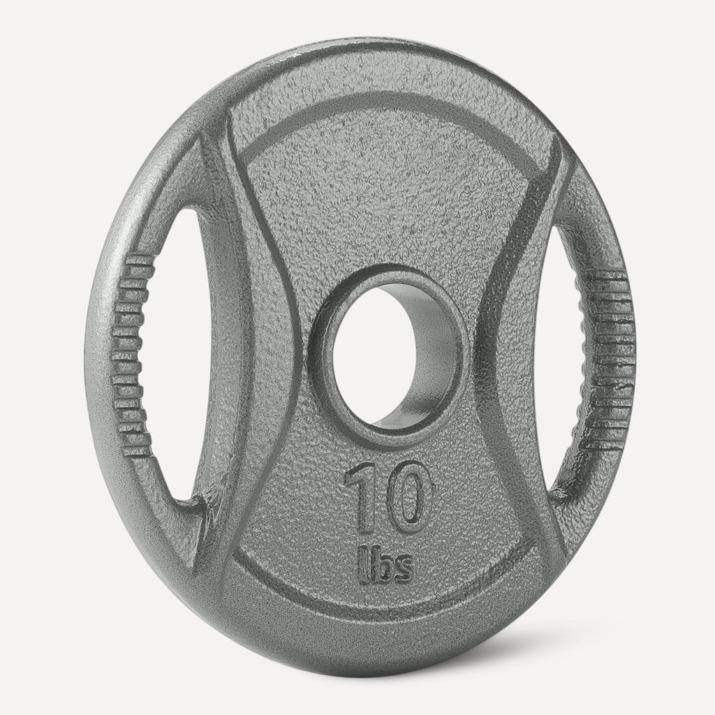2-Inch Olympic Grip Weight Plates, Cast Iron