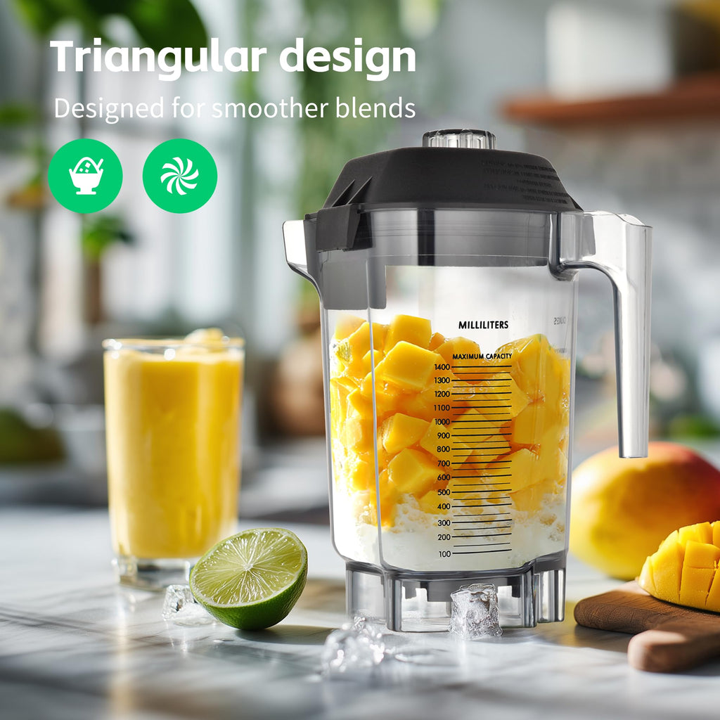 48oz Blender Pitcher Compatible with Quiet One Advance Series