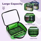 4 Pcs First Aid Pouch Set,Color-Coded Medical Bag for Emergency Kits