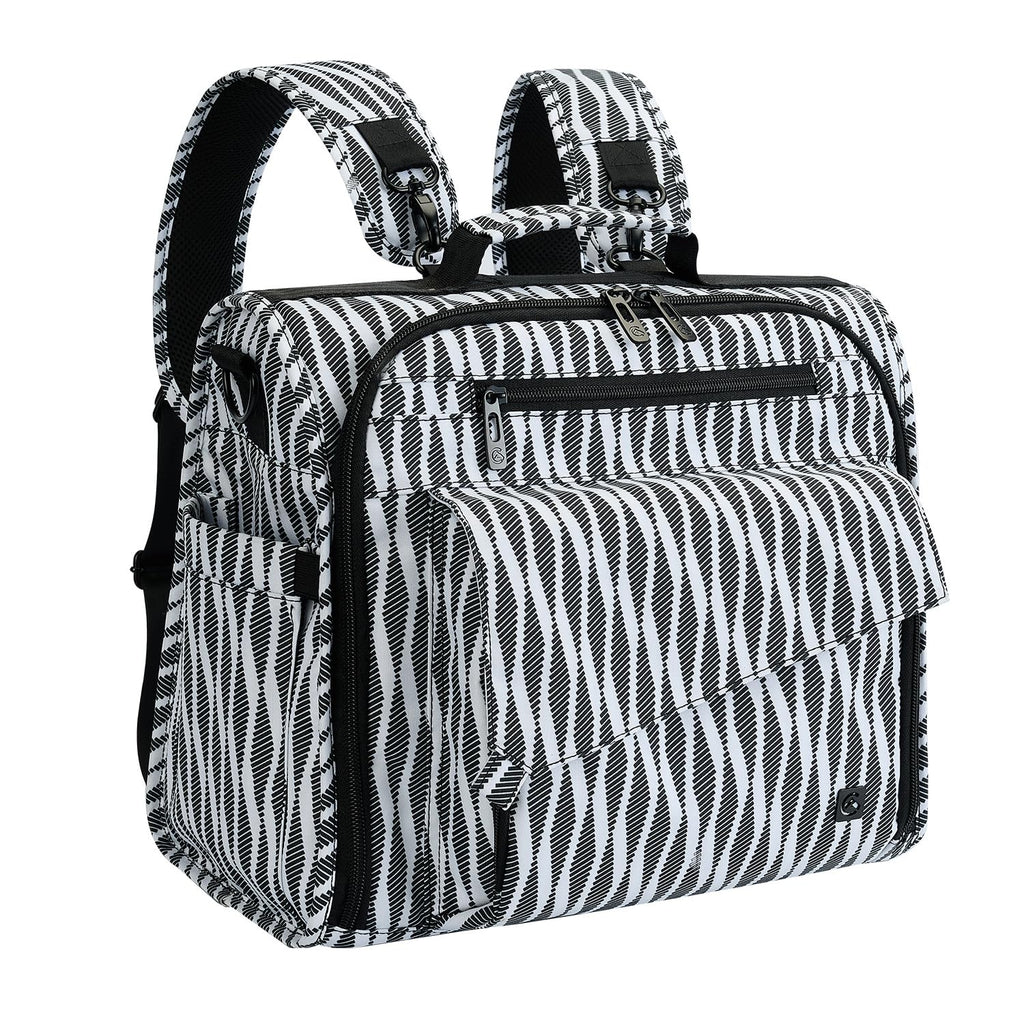 ALLCAMP Diaper Bag Backpack, Large Capacity, Portable Changing Pad