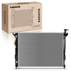 A-Premium Engine Coolant Radiator Assembly with Transmission Oil Cooler