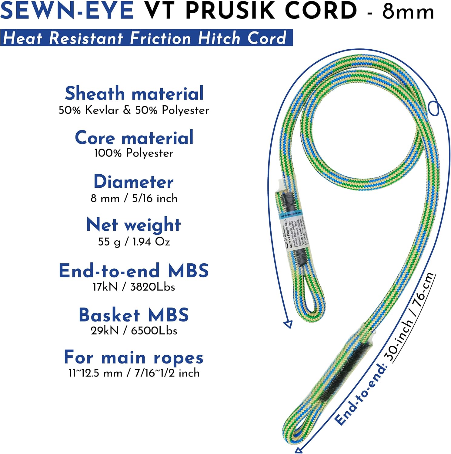 Micro Prusik Minding Pulley 25kN CE UIAA Certified 12mm Single Pulley Mobile Side Plates for Arborist Rigging