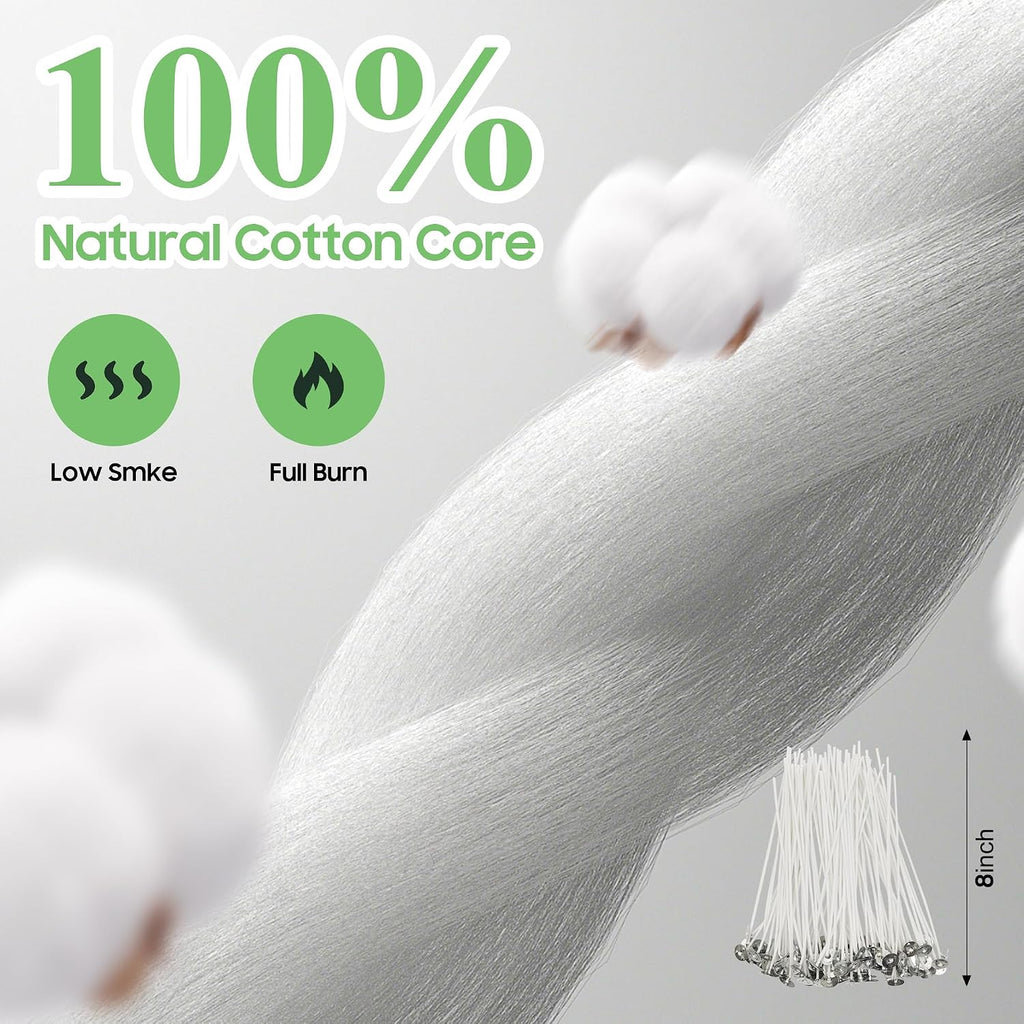 Candle Making Kit Supplies for Beginners, Soy Wax DIY Candle Making for Adults, with 900ml Candle Make Pouring Pot