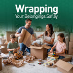 Honeycomb Packing Paper, 12 Inch x 100 FT – Eco-Friendly Recyclable Cushioning Wrap Roll for Moving & Shipping