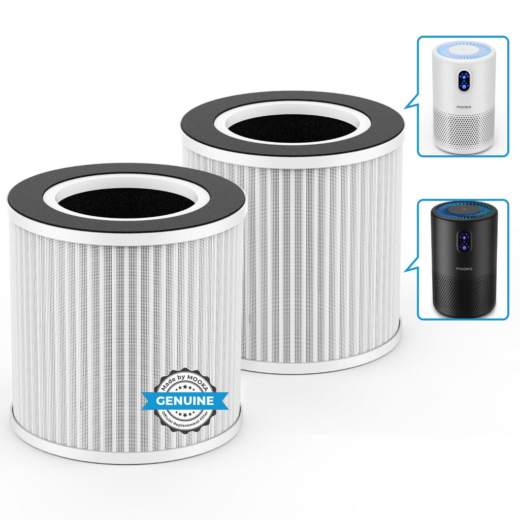 Official Certified Replacement HEPA Filter for B-D02L/B-D02 Air Purifier (2-PACK)