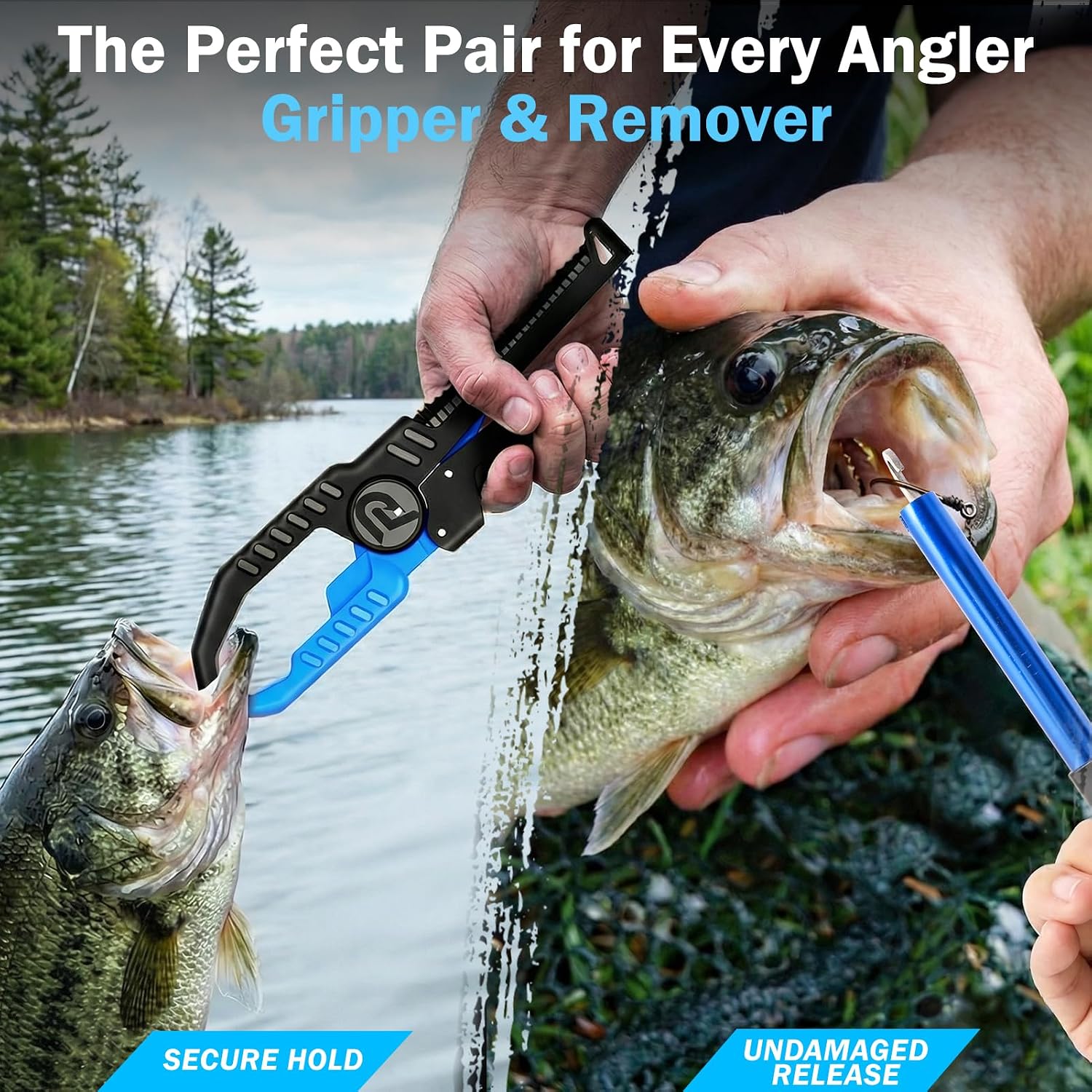 Fishing Gear, Fishing Backpack with Tackle Box, Waterproof tackle Backpack with Rod Holders, Lures, Tools, Pliers &