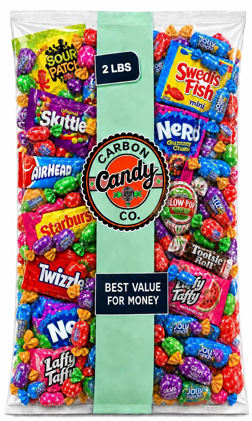 Pinata Candy Variety Pack - 2 Lb Assorted Mix, Halloween Candies for Kids
