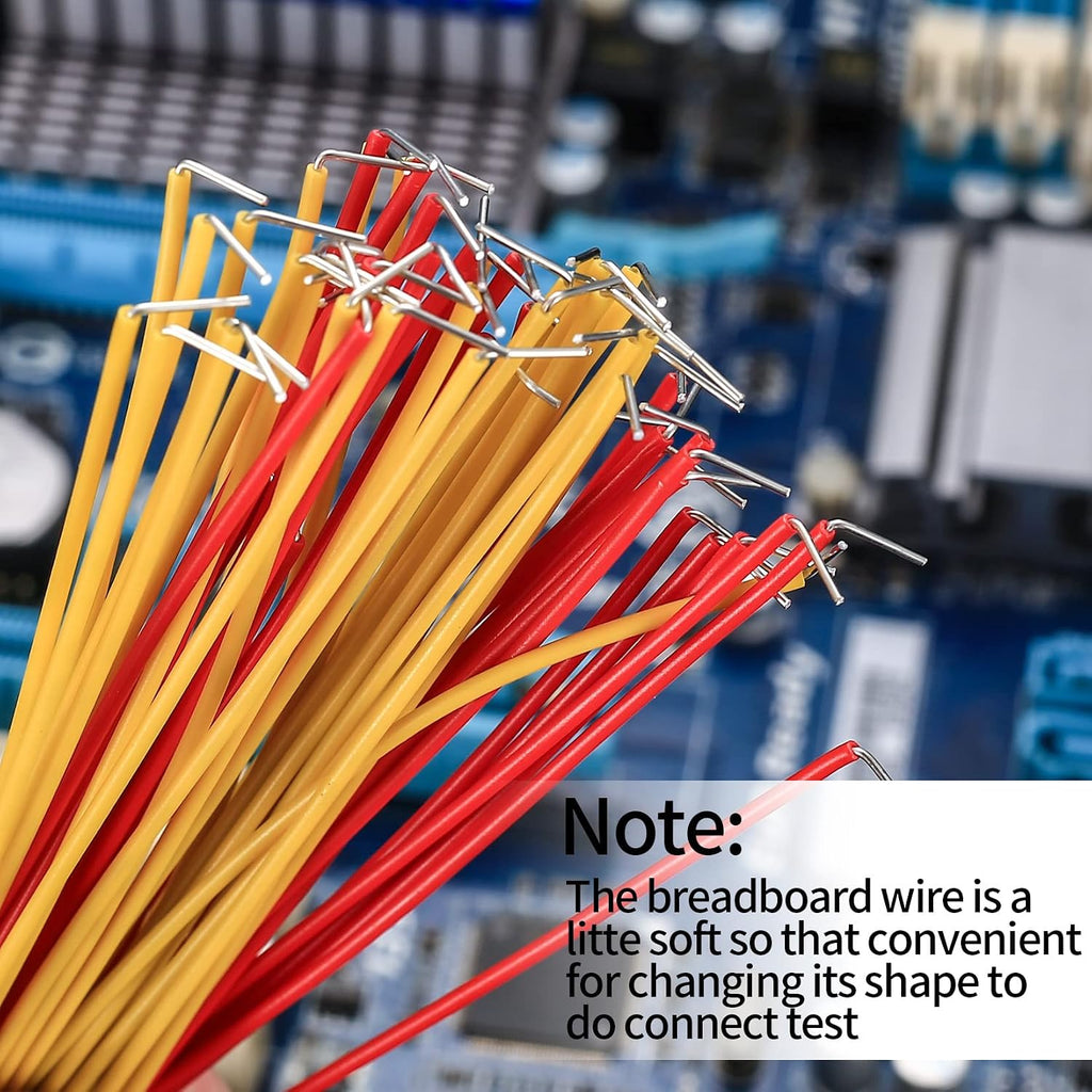 2-125 mm Breadboard Jumper Wire Kits, PCB Circuit Boards Jumper Wire Cables Assortment Kits with 14 Different