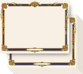 Award Certificate Paper, Gold Foil Blank Certificate Paper sheets 8.5 x 11 for Printing, Laser and Inkjet Printer