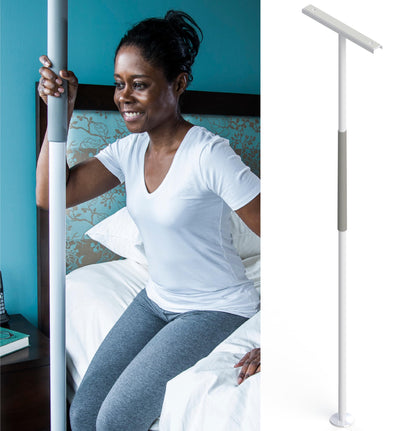 SuperPole 8-FT Tension-Mounted Floor-to-Ceiling Grab Bar