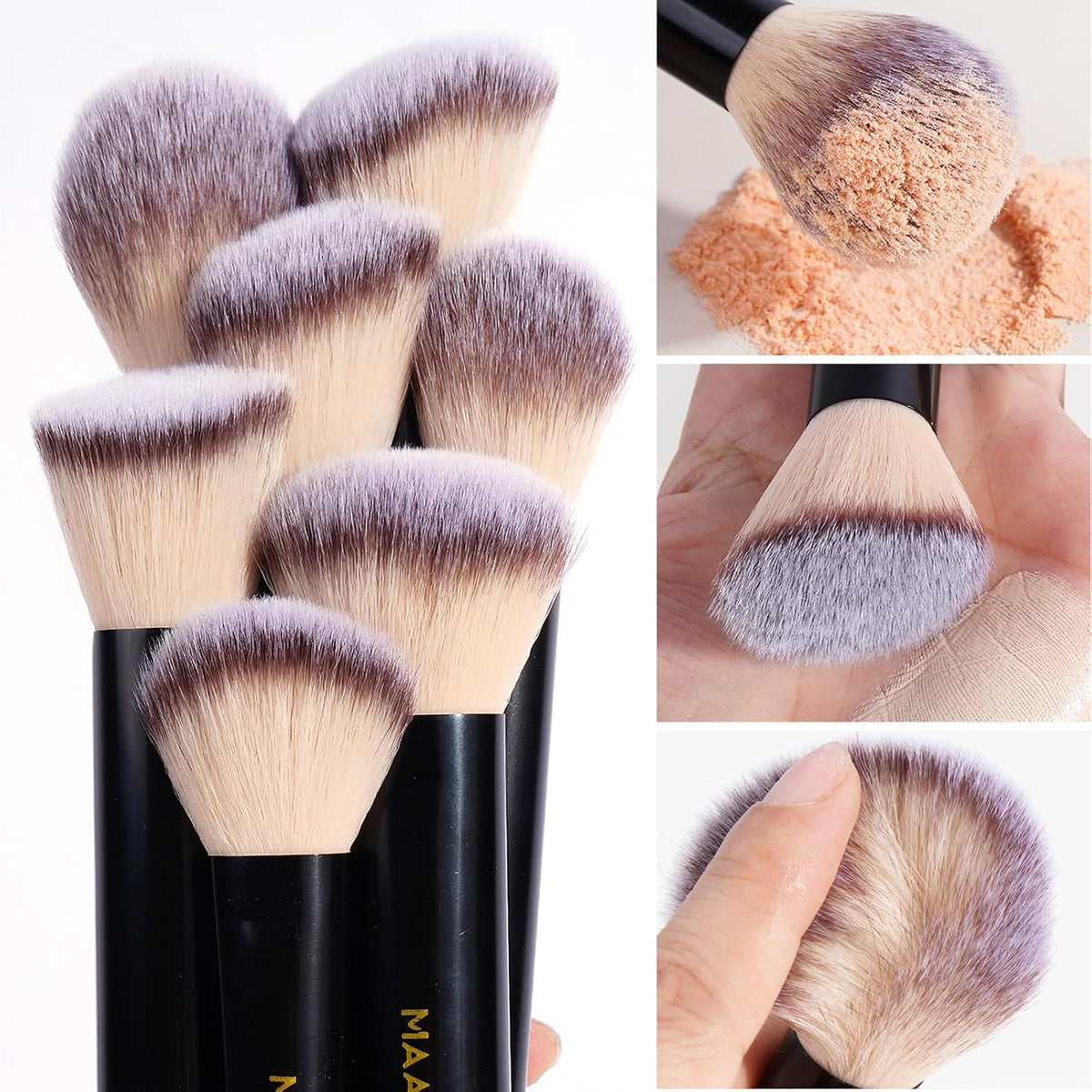Makeup Brushes 30 Pcs Makeup Kit, Multi-functional Makeup Tool Set with 20 Pcs Makeup Brush Foundation Brush Make up