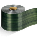 Aspidistra Leaf Ribbon,4 Inch x 100 Yards,Green Leaf,Dark Green