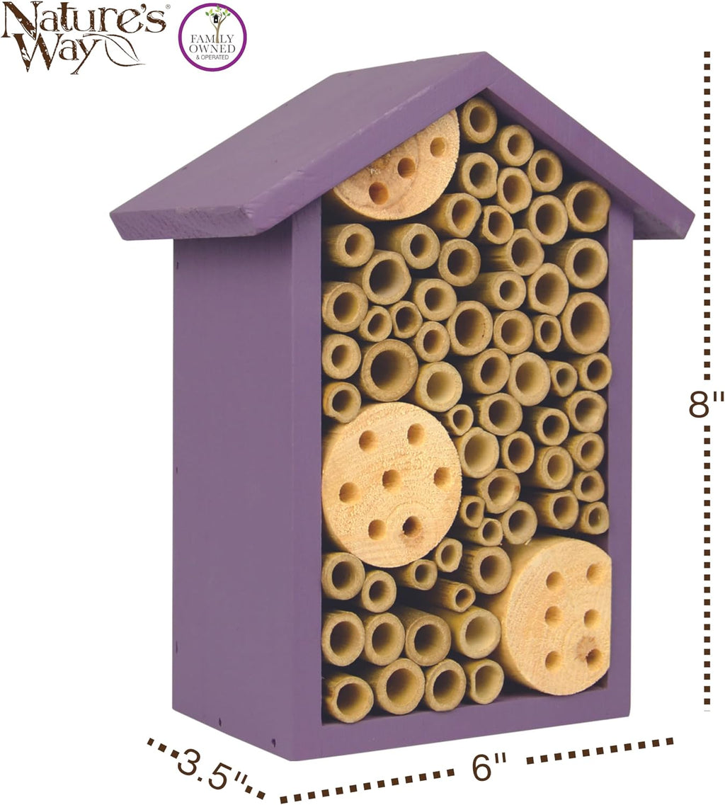Bird Products PWH1-B Purple Bee House