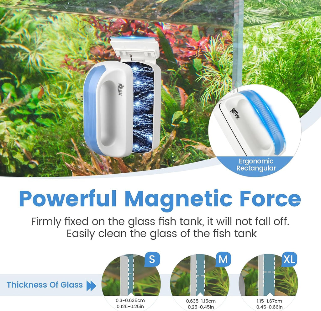 Aquarium Magetic Glass Cleaner Brush