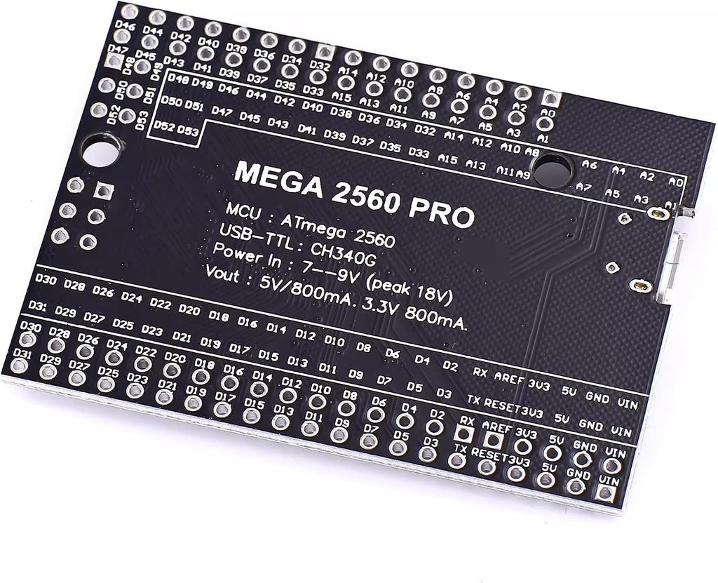 Songhe MEGA 2560 PRO Embed CH340G/ATMEGA2560-16AU Pro Mega Module with Male Pinheader