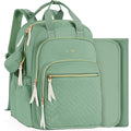 Diaper Bag Backpack with Changing Pad for Mom & Dad,Large,Green