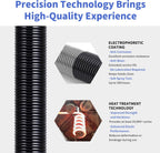 Garage Door Torsion Springs, 1 Pair, 0.207" x 2" ID x 22", Replacement Kit