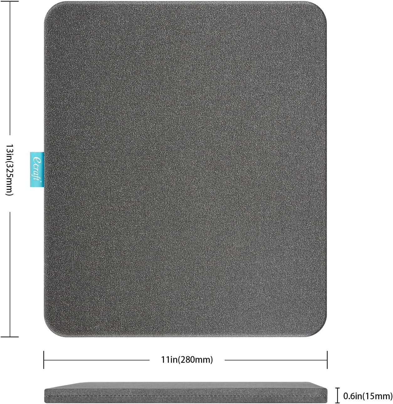 Heat Press Mat for Cricut Easypress: Ecraft (11 x 13 inch) Double-Sided Heating Ironing Mats for Craft Insulation
