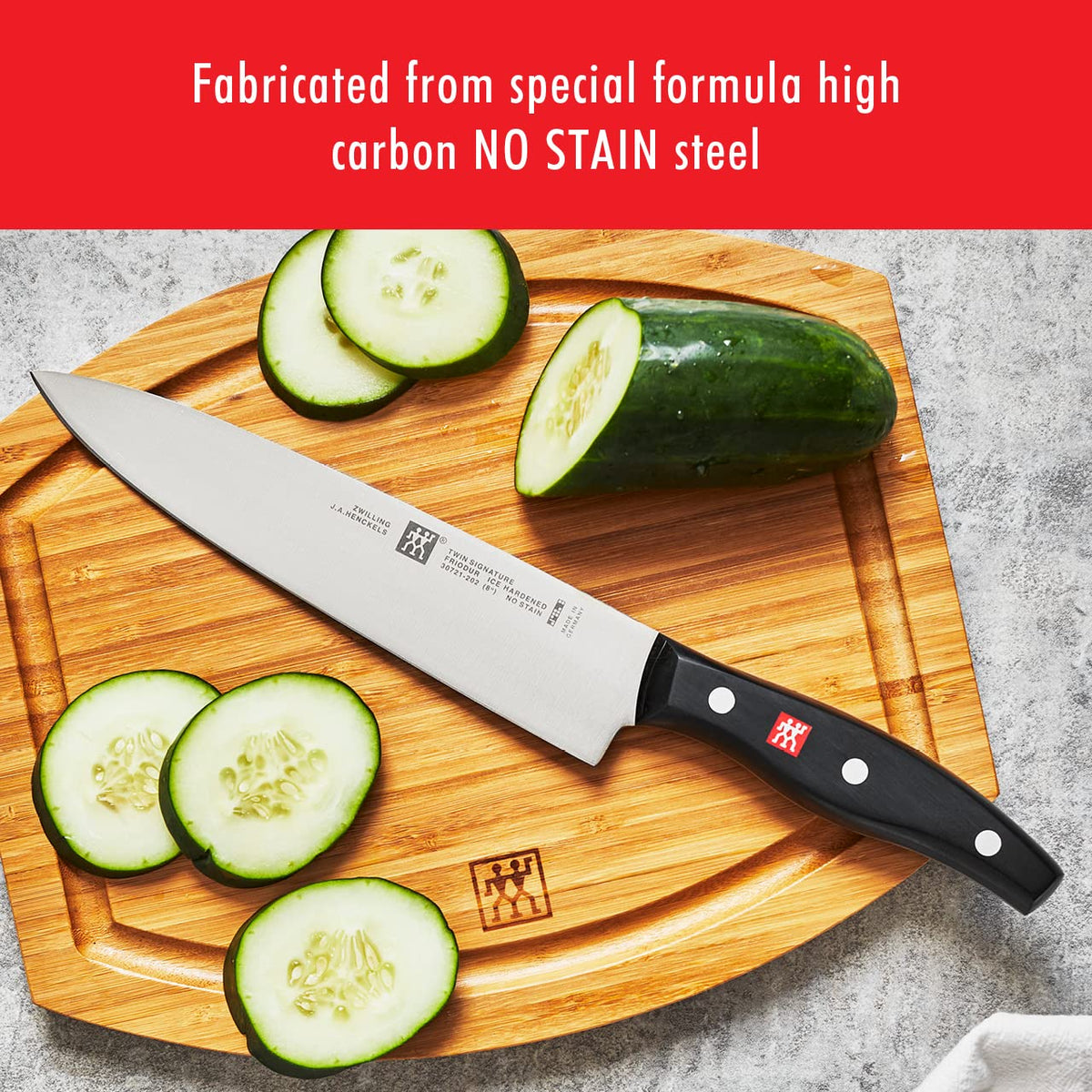 Twin Signature 3 pc Kitchen Knife Set Made in Germany