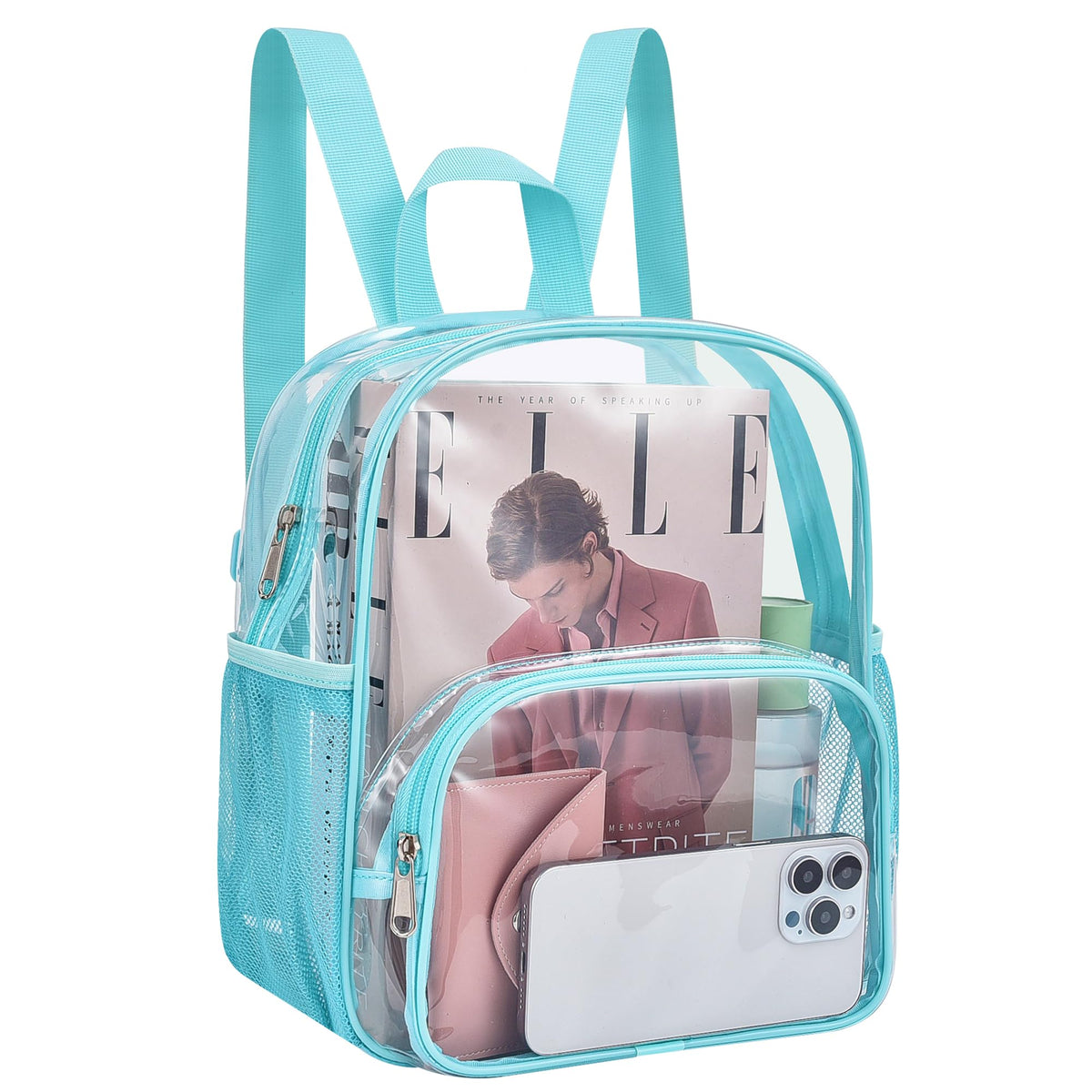 Clear Backpack for Stadium Events Stadium Approved Fashion Women Backpack