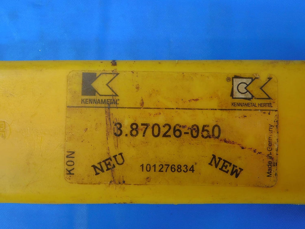 NEW KENNAMETAL 3.87026-050 INDEXABLE Parting & Grooving Cut-Off Blade - MB10823BBT