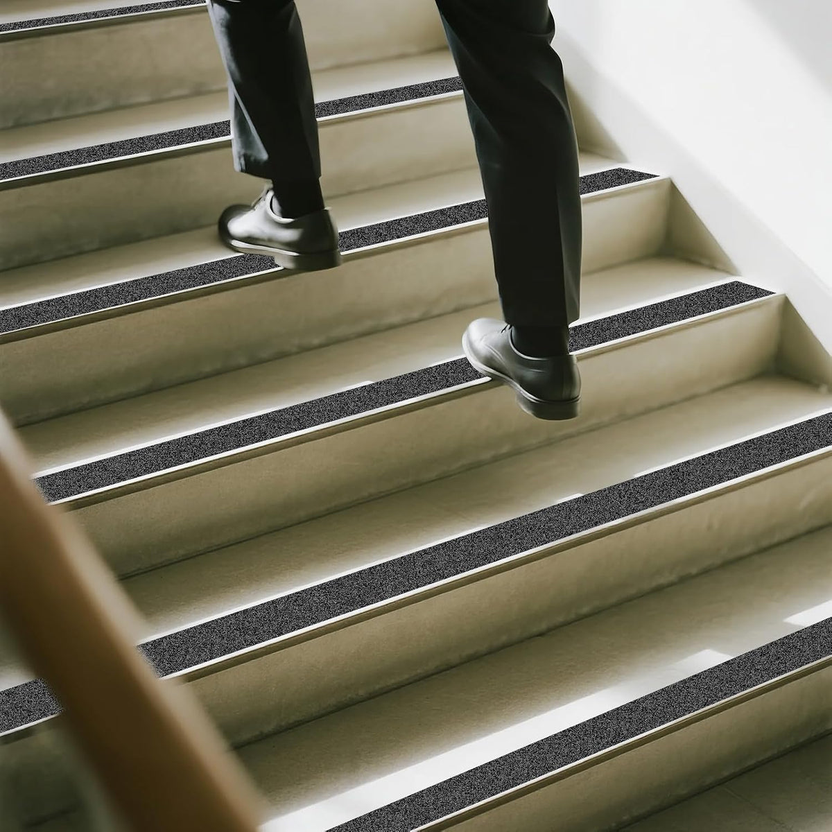 Heavy Duty Anti Slip Traction Tape 2" x 38 FT, 80 Grit Waterproof High Friction Grip Tape for Indoor Outdoor Stairs