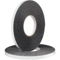 2 Rolls Double Sided Foam Tape for Mounting,1/2 Inch by 50 Feet,Black