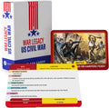 US Civil War Flash Cards – 75 American History Cards for Social Studies | Back to School US Civil War cards for